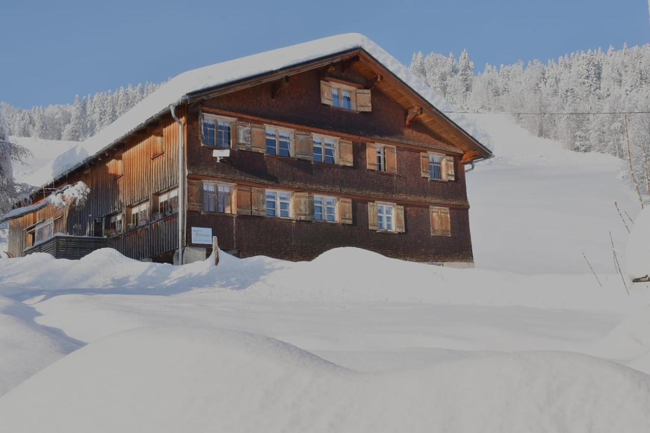 Ferienwohnung Brittenberg Alpaka Schwarzenberg im Bregenzerwald Exterior foto