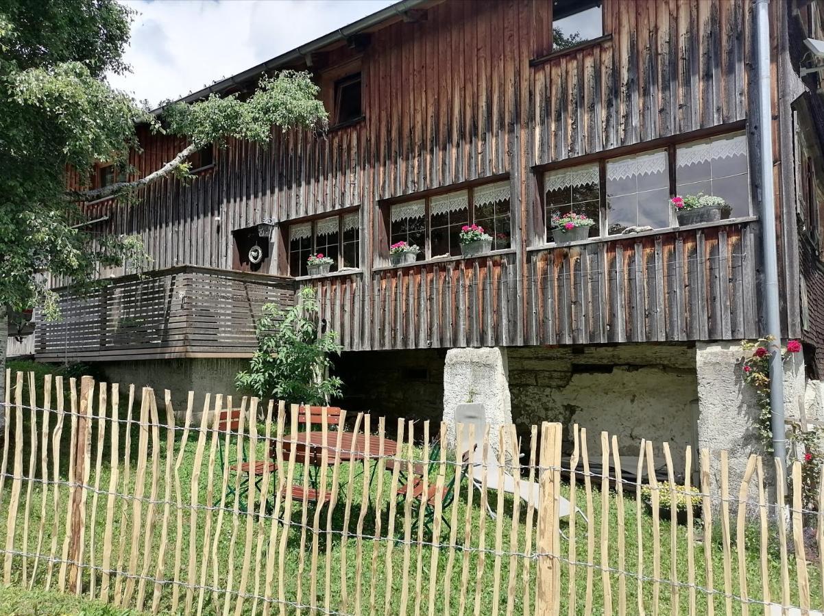 Ferienwohnung Brittenberg Alpaka Schwarzenberg im Bregenzerwald Exterior foto